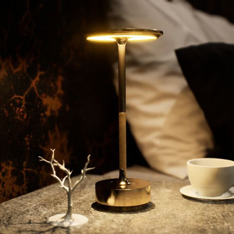 LAMPA LUXORA | Ekskluzywna Lampa Stołowa LED | Dotykowa z Regulacją Jasności