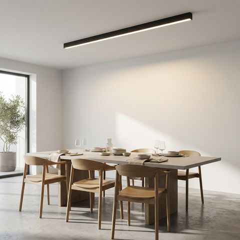 Linea Alto | Lampa sufitowa liniowa | Wbudowane LED