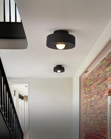 Plafon sufitowy Cirqé | Lampa sufitowa nowoczesna | Żywica i światło LED