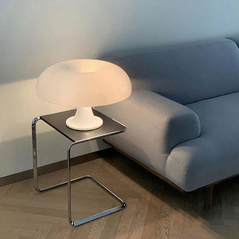 Lampka NessoForm | Lampa Stołowa Grzybek | Styl Skandynawski LED z Regulacją Jasności