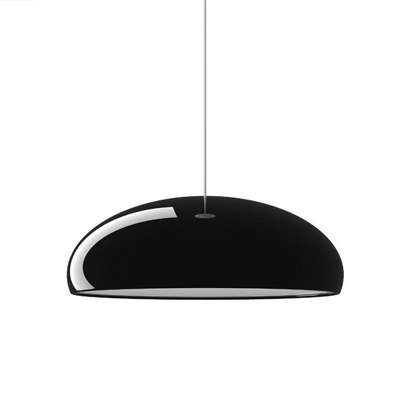 Lampa Luno | Nowoczesna lampa wisząca | Metalowy klosz lakierowany