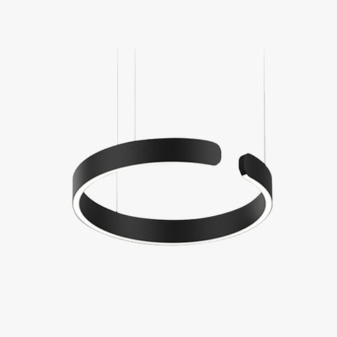 Lampa Wisząca Circa | Nowoczesna Lampa Sufitowa LED | Okrągła Forma z Metalu