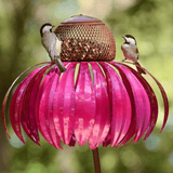 Karmnik GardenBloom | Dekoracyjny karmnik ogrodowy | Metalowa forma w kształcie kwiatu