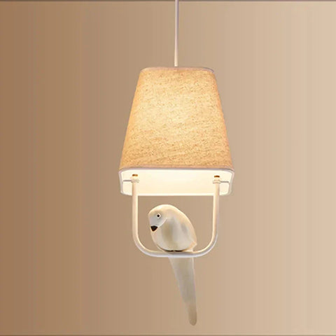 Lampa Ava | Lampa Wisząca Dekoracyjna | Ceramiczny Akcent z Motywem Ptaka