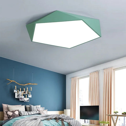 Ciren | Lampa Sufitowa LED | Regulowana Barwa Światła | Sterowanie Pilotem