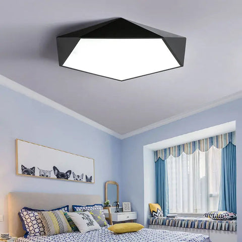 Ciren | Lampa Sufitowa LED | Regulowana Barwa Światła | Sterowanie Pilotem