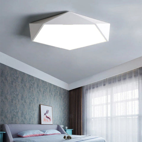 Ciren | Lampa Sufitowa LED | Regulowana Barwa Światła | Sterowanie Pilotem