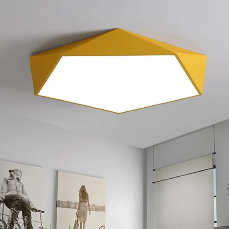 Ciren | Lampa Sufitowa LED | Regulowana Barwa Światła | Sterowanie Pilotem