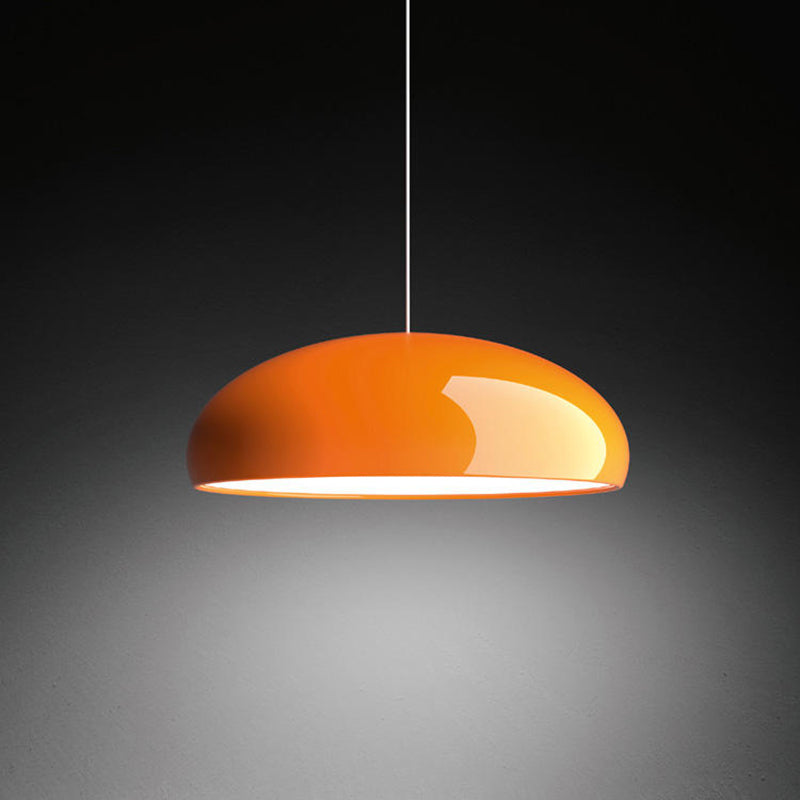 Lampa Luno | Nowoczesna lampa wisząca | Metalowy klosz lakierowany
