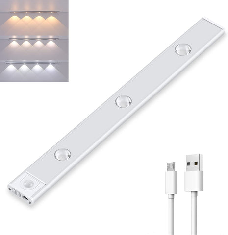 Lampa Świetlina | Bezprzewodowe Oświetlenie LED | Czujnik Ruchu i Ładowanie USB
