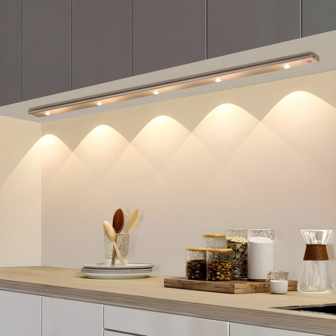 Lampa Świetlina | Bezprzewodowe Oświetlenie LED | Czujnik Ruchu i Ładowanie USB