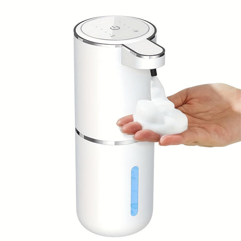 TouchFree Dozownik Mydła | Automatyczny Dozownik z Czujnikiem | Ładowanie USB + Montaż Ścienny
