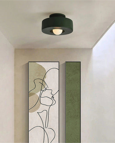 Plafon sufitowy Cirqé | Lampa sufitowa nowoczesna | Żywica i światło LED