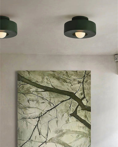 Plafon sufitowy Cirqé | Lampa sufitowa nowoczesna | Żywica i światło LED