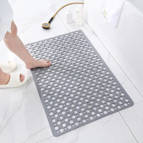 Mata łazienkowa FlowGrip | Antypoślizgowa mata do prysznica | Perforowane PVC