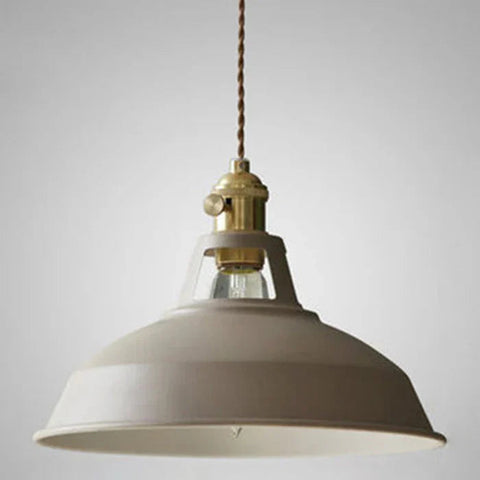 Lampa IronGlow | Lampa Wisząca Industrialna | Metalowy Klosz Retro
