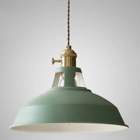 Lampa IronGlow | Lampa Wisząca Industrialna | Metalowy Klosz Retro