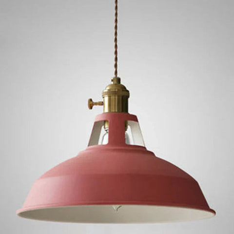 Lampa IronGlow | Lampa Wisząca Industrialna | Metalowy Klosz Retro