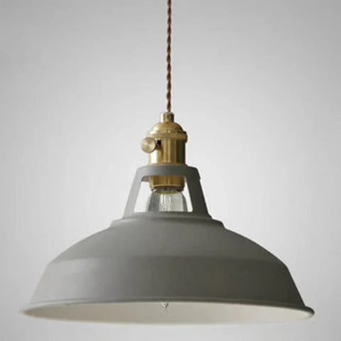 Lampa IronGlow | Lampa Wisząca Industrialna | Metalowy Klosz Retro