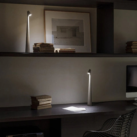 Lampa Stołowa Kalem LED | Bezprzewodowa Lampa Designerska | Minimalistyczne Oświetlenie USB