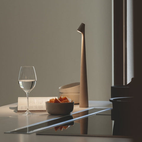 Lampa Stołowa Kalem LED | Bezprzewodowa Lampa Designerska | Minimalistyczne Oświetlenie USB