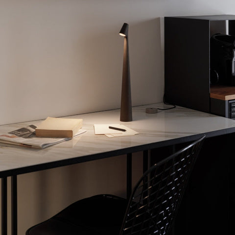 Lampa Stołowa Kalem LED | Bezprzewodowa Lampa Designerska | Minimalistyczne Oświetlenie USB