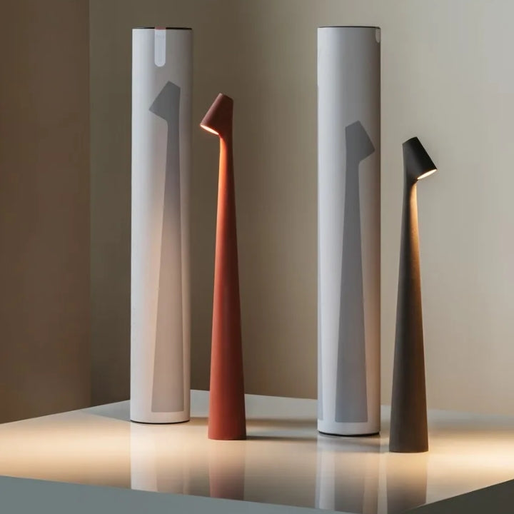 Lampa Stołowa Kalem LED | Bezprzewodowa Lampa Designerska | Minimalistyczne Oświetlenie USB