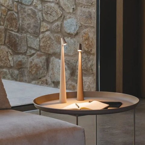 Lampa Stołowa Kalem LED | Bezprzewodowa Lampa Designerska | Minimalistyczne Oświetlenie USB