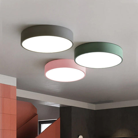 Plafon Nuvio | Lampa LED Sufitowa | Prosty Minimalizm