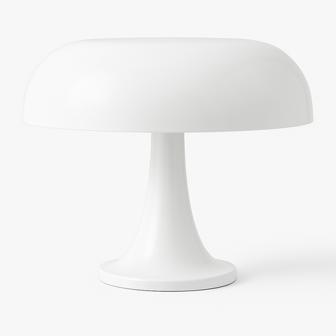 Lampa Stołowa Lumo | Dekoracyjna Lampa Biurkowa | Błyszczący Kształt Grzybka