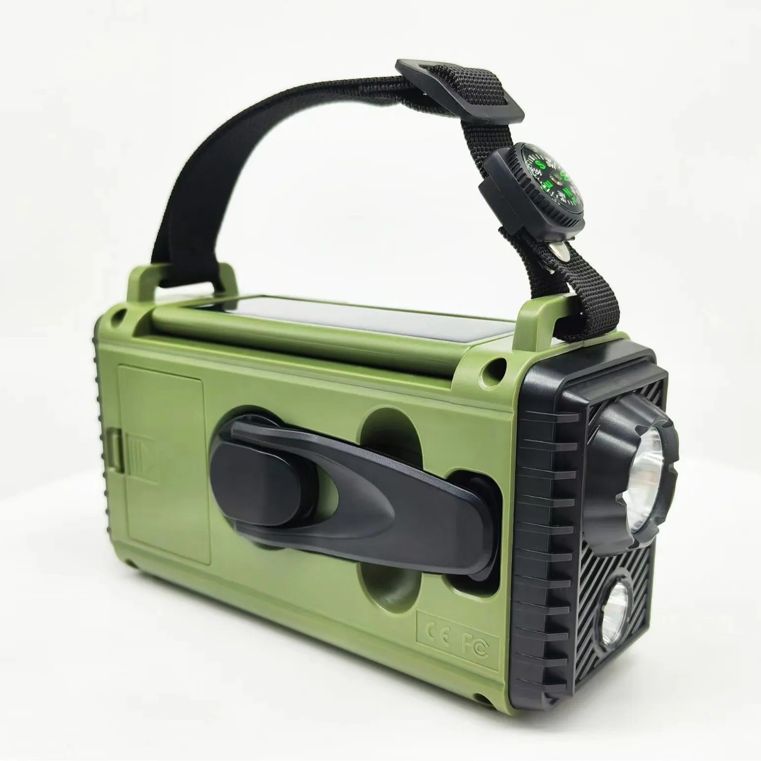 Radio Outdoorowe Trexon | Radio Awaryjne z Kompasem | Bluetooth, Latarka, Powerbank