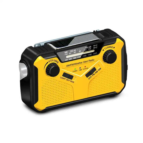 Radio Alarmowe Nirox | Radio z Alertami Pogodowymi | AM/FM/WB z Funkcją SOS