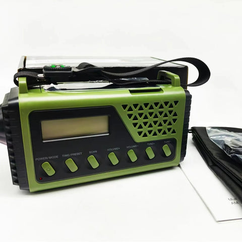 Radio Outdoorowe Trexon | Radio Awaryjne z Kompasem | Bluetooth, Latarka, Powerbank