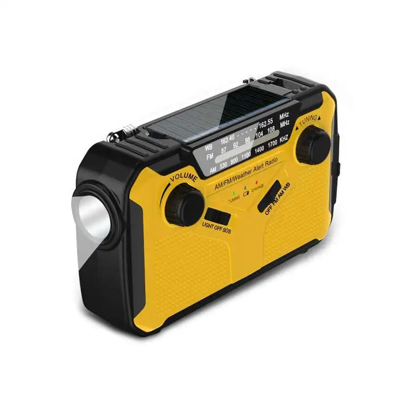 Radio Alarmowe Nirox | Radio z Alertami Pogodowymi | AM/FM/WB z Funkcją SOS