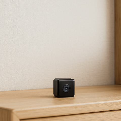 Mini Kamera Stróż | Kamera Bezprzewodowa | 1080P WiFi do Domu i Ogrodu