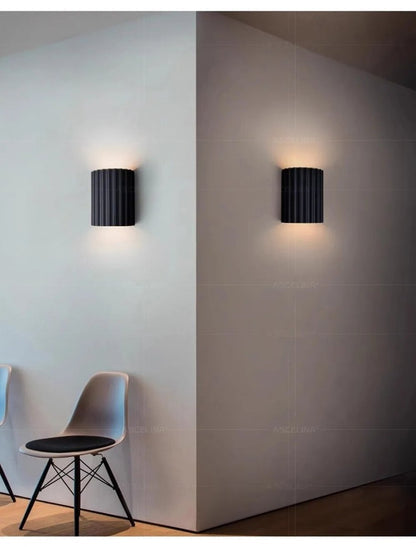Kinkiet Skylumena | Lampa Ścienna LED z Żywicy | Nowoczesne Oświetlenie Ambient