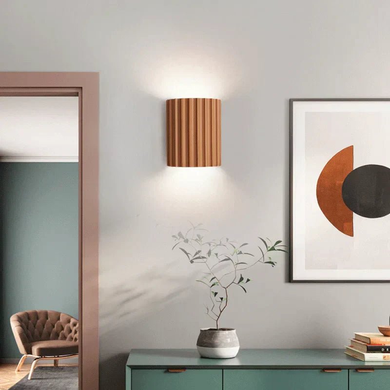 Kinkiet Skylumena | Lampa Ścienna LED z Żywicy | Nowoczesne Oświetlenie Ambient