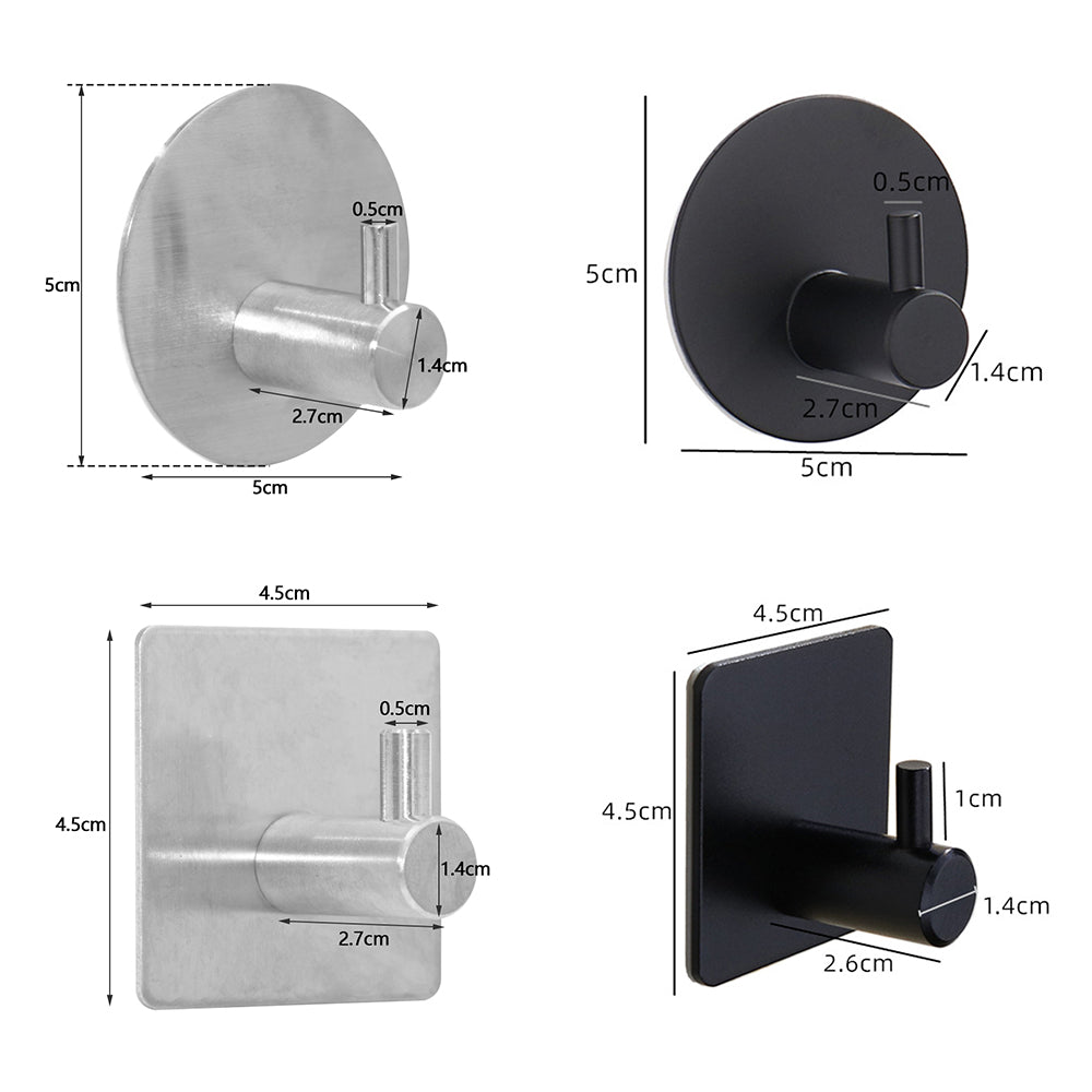 Noro | Haczyk Samoprzylepny | Aluminium Anodowane