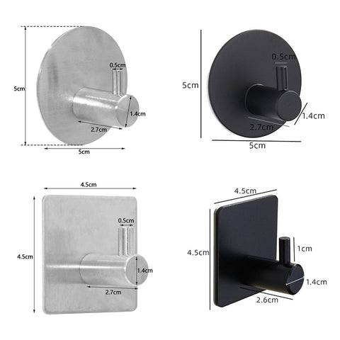 Noro | Haczyk Samoprzylepny | Aluminium Anodowane