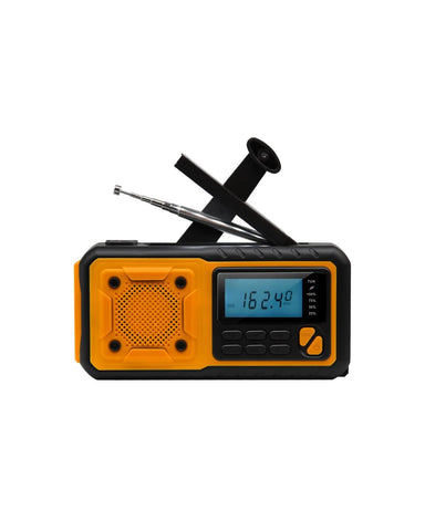 Radio Awaryjne Vargo | Outdoor Elektronika | Wyświetlacz LCD i Zasilanie Korbkowe