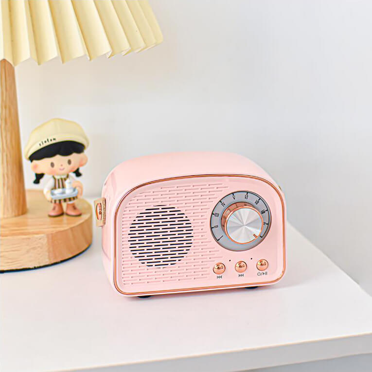 Głośnik Bezprzewodowy Vinta | Retro Odtwarzacz Bluetooth | Klasyczny Styl z Nowoczesną Technologią