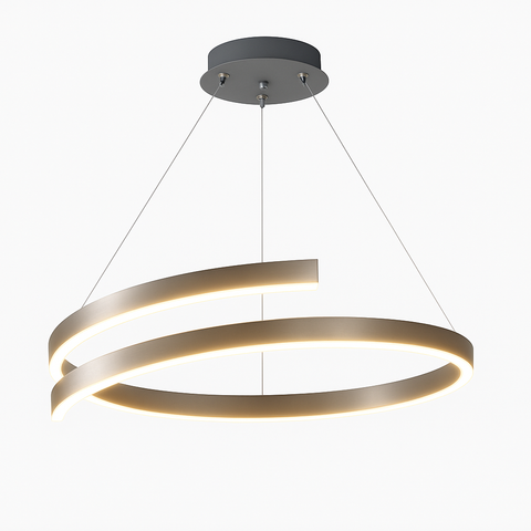 Lampa Wisząca Velora | Nowoczesna Designerska Lampa | Ściemnialne LED z Pilotem