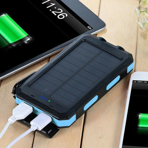 Solaris Trek | Powerbank solarny do telefonu | Wodoodporny i przenośny