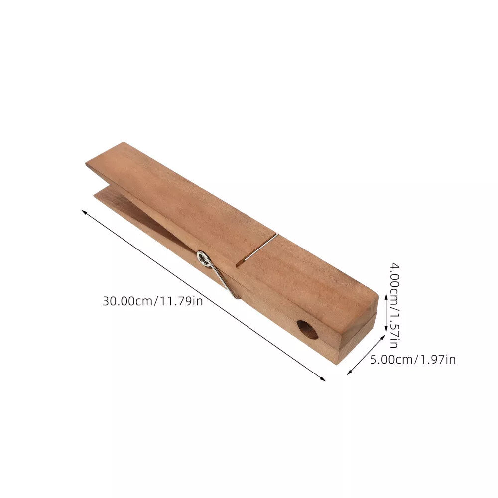 Drewniany Wieszak Klamra Jumbo | Styl Rustykalny | 30 cm