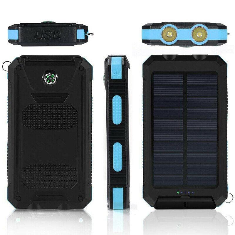 Solaris Trek | Powerbank solarny do telefonu | Wodoodporny i przenośny