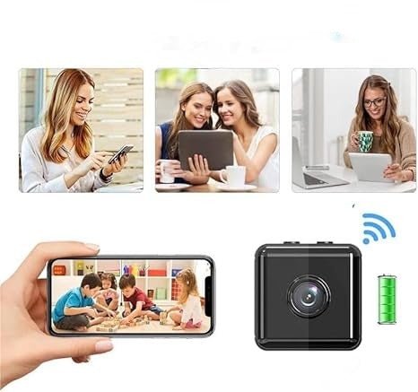 Mini Kamera SecureView | Monitoring Domowy | Bezprzewodowa 1080p