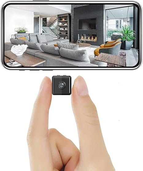 Mini Kamera SecureView | Monitoring Domowy | Bezprzewodowa 1080p