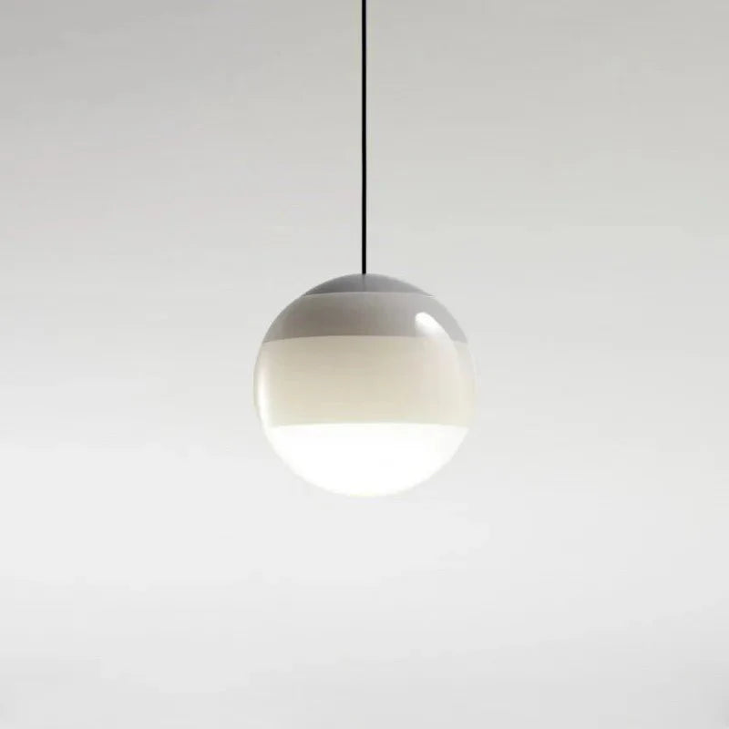 Lampa Wisząca Auro | Szklana Lampa Kula | Gradientowy Efekt Światła