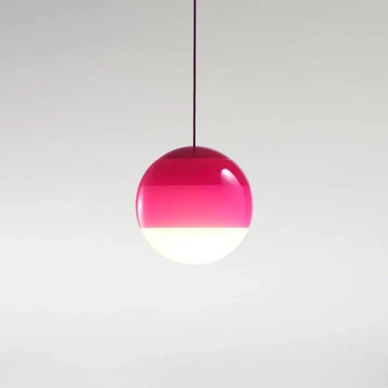 Lampa Wisząca Auro | Szklana Lampa Kula | Gradientowy Efekt Światła