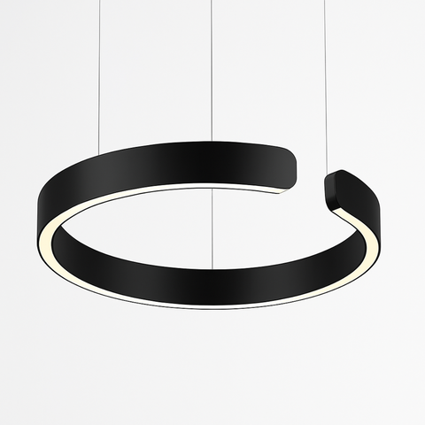Okrąg Światła | Lampa Wisząca LED | Nowoczesna Obręcz